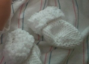 BABY'S CROCHET BOOTIES